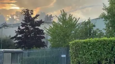 Washington Fire: Crews Battle Blaze at Crowther Industrial Estate
