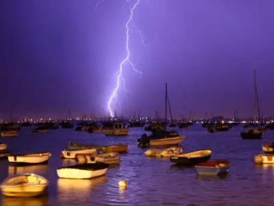 Weather maps show exact time violent thunderstorms to end UK heatwave