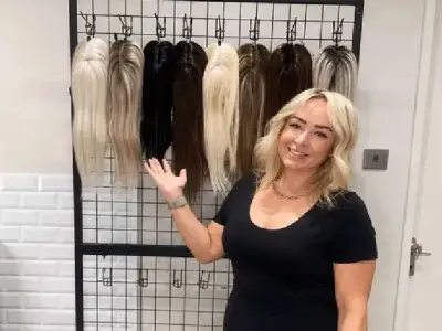 West Lothian hairdresser finalist for custom hair pieces lifeline