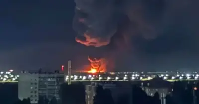 Wildberries hub ablaze after blasts in Russia