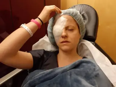 Woman Diagnosed with Rare Eye Cancer After Seeing 'Flickering Lights'