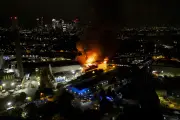 100 firefighters tackle waste fire at Deptford recycling centre