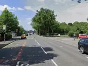 A57 Hyde Road closed after car crashes into house in Gorton