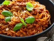 Add dried porcini mushrooms for richer spag bol sauce