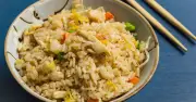Air fryer chicken fried rice 'better than a Chinese' in 15 minutes