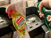 Air fryer cleaning spray test: Elbow Grease beats Fairy Liquid