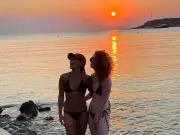 Alex Scott and Jess Glynne share romantic Greek getaway snaps