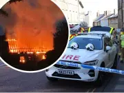 Alnwick street cordoned off after alleged arson attack