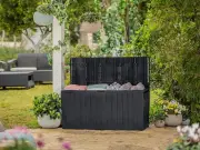 Amazon's Choice Keter 270L Garden Storage Box praised by shoppers