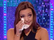 Amy Dowden in tears after breast cancer setback