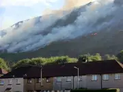 Anger as firefighters battle more wildfires in Wales