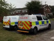 Armed police at Eston street after man attacked with blade