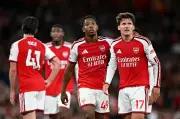 Arsenal 3-0 Coventry: Tzolis stars as big three fire in title warning