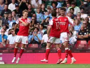 Arsenal 3-0 Man City: Odegaard stars in Community Shield rout