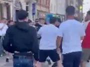 Arsenal and Man City fans brawl in Cardiff before Community Shield