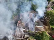 Arsonists 'seen on social media' starting fire that destroyed old Merthyr Tydfil school