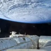 Astronaut's iPhone photo captures super typhoon from space