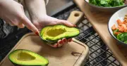 Avocados stay fresh for weeks when stored with a lemon