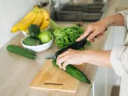 Avoid storing cucumbers in fridge door to keep them crisp longer
