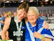 Ayrshire athlete, 60, wins HYROX world pairs title in Sweden