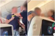 BA flight attendant restrains drunk passenger at Heathrow