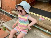 Baby's bloated stomach dismissed as constipation, then diagnosed with rare cancer
