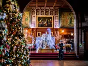 Bamburgh Castle's 2026 Christmas Kingdom theme is A Christmas Carousel