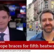BBC anchor's flirty tease for colleague goes viral online