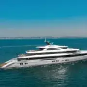 Billionaire unveils James Bond-inspired superyacht with cinema and beach club