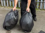 Binman explains why black bin bags are refused in recycling
