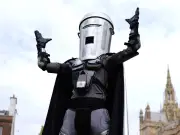 Binmania sweeps UK as Count Binface challenges Farage in Clacton