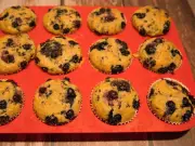 Blueberry muffin recipe uses maple syrup for fluffier results