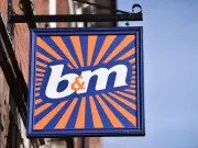 B&M's £10 Scandi side table similar to B&Q's £48.99 version