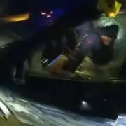 BMW driver huffed laughing gas during 130mph M25 chase