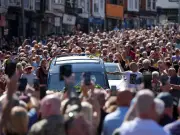 Bonnie Tyler's Coffin Driven Home as Fans Line Mumbles Streets