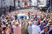 Bonnie Tyler's coffin returns to Mumbles ahead of Monday funeral