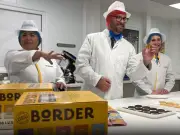 Border Biscuits showcase AI boost to Innovation Minister in Lanark