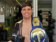 Boxer pictured after British charity worker killed in Athens