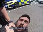Boy racer smashes BMW into barrier on M6 hard shoulder