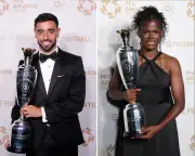 Bruno Fernandes and Khadija Shaw Win PFA Player of the Year Awards