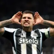 Bruno Guimaraes joins Newcastle in Spain as Arsenal push for £80m deal