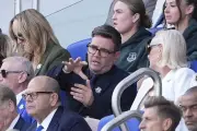 Burnham attends first Everton match as Prime Minister
