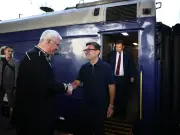 Burnham in Kyiv for first overseas trip as PM, warns Russia