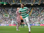Camilo Duran double eases Celtic Euro pain as Falkirk beaten 2-1