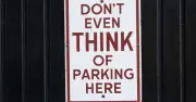 Can a sign stop strangers parking outside your home? Legal truth