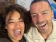 Cardiff boss's wife celebrates with Grealish in late draw drama
