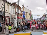 Cardiff street transformed by carnival celebrating local communities
