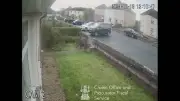 CCTV shows killers fleeing after fatal doorstep stabbing