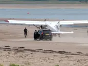 Celebrity Hunted finale: Plane escape at Black Rock Sands
