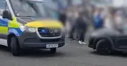 Chaos as crowds storm estate after child sex abuse allegation
